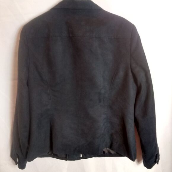 Evan Picone faux suede jacket - Picture 2 of 7